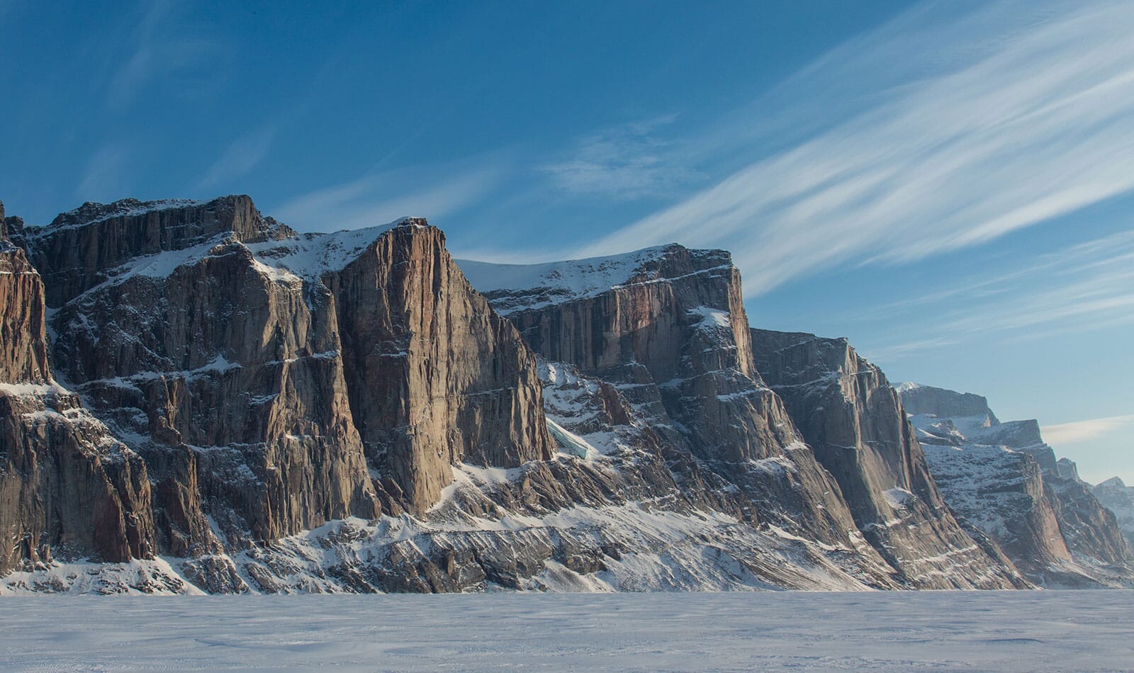 White Lines Exploratory Steep Skiing on Baffin Island