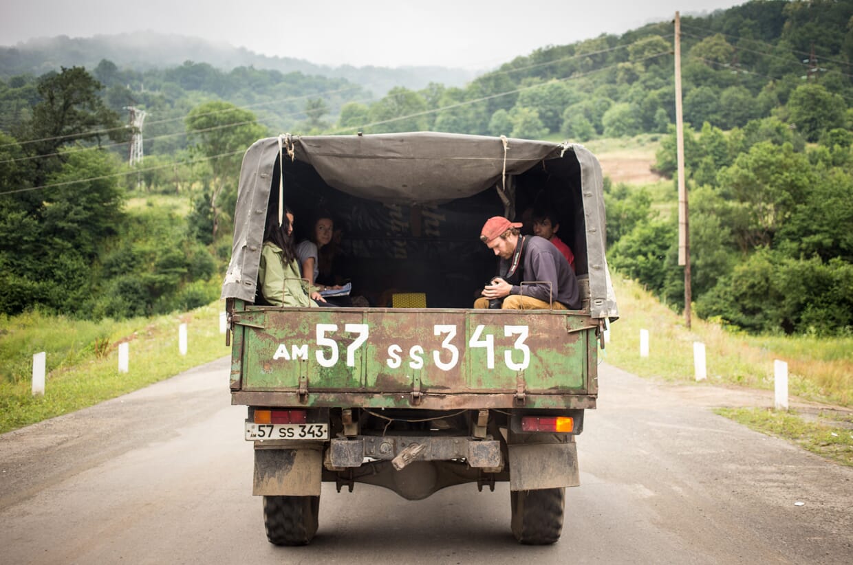 Making the Transcaucasian Trail