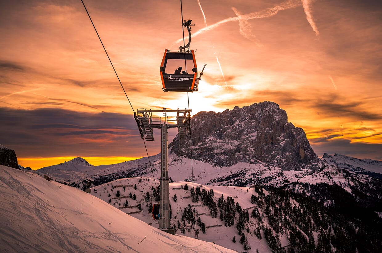 Dolomites Val Gardena: Winter Wonderland