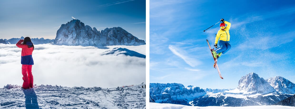 Dolomites Val Gardena: Winter Wonderland